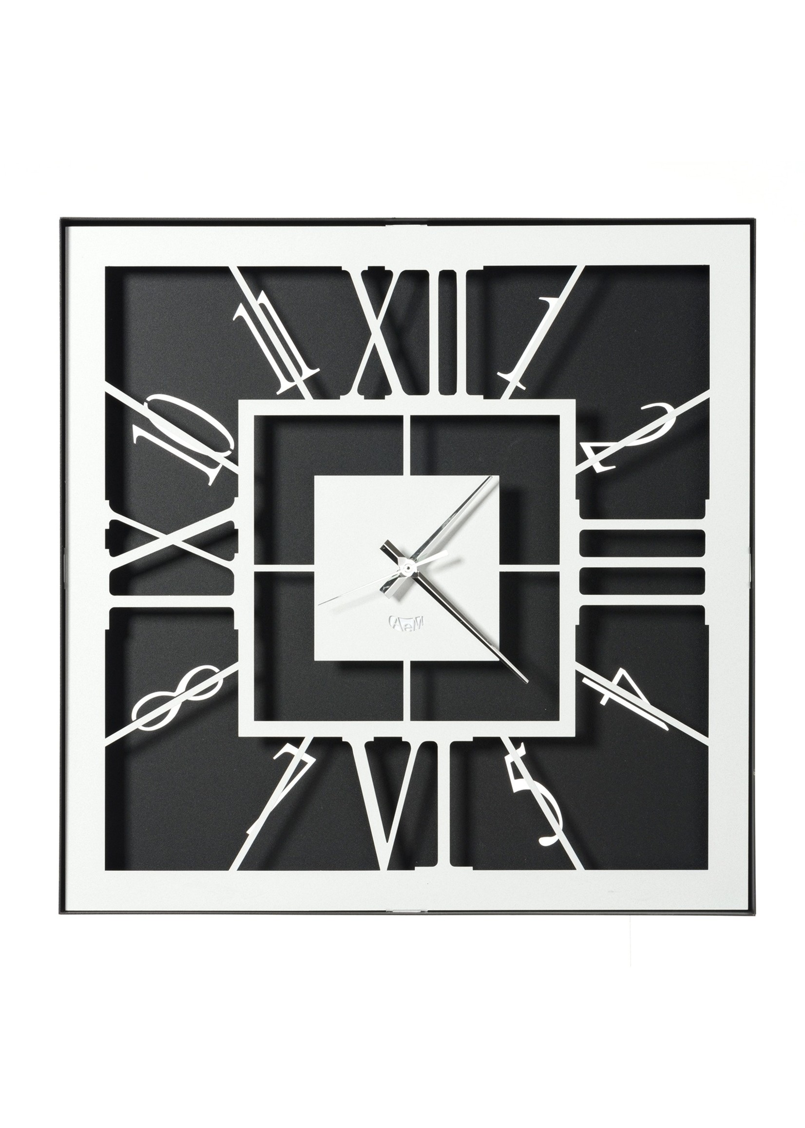 Arti & Mestieri BeoXL - Wandklok Italiaans Design Tauro  3586 c170 /black/white