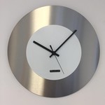 ChantalBrandO Design - Wall clock Firenze XL White Modern Design