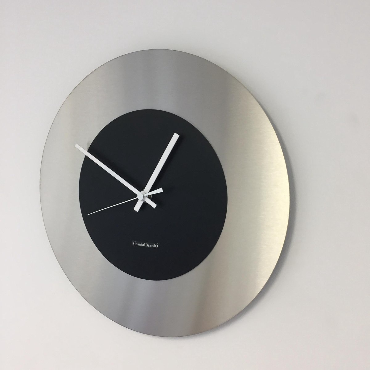 ChantalBrandO Design - Wall clock Firenze Black XL Modern Design