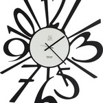 ARTI & MESTIERI Design - Explosion wall clock Design Black