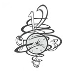 Arti & Mestieri Design - Wandklok Modern Italiaans Design Dynamic Design Tornado