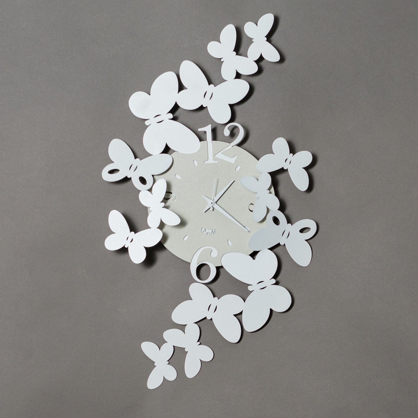 Arti & Mestieri Design - Wall clock Modern Italian Design Papillon