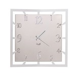 Arti & Mestieri Design - Wall clock Modern Italian steel design soqquadro