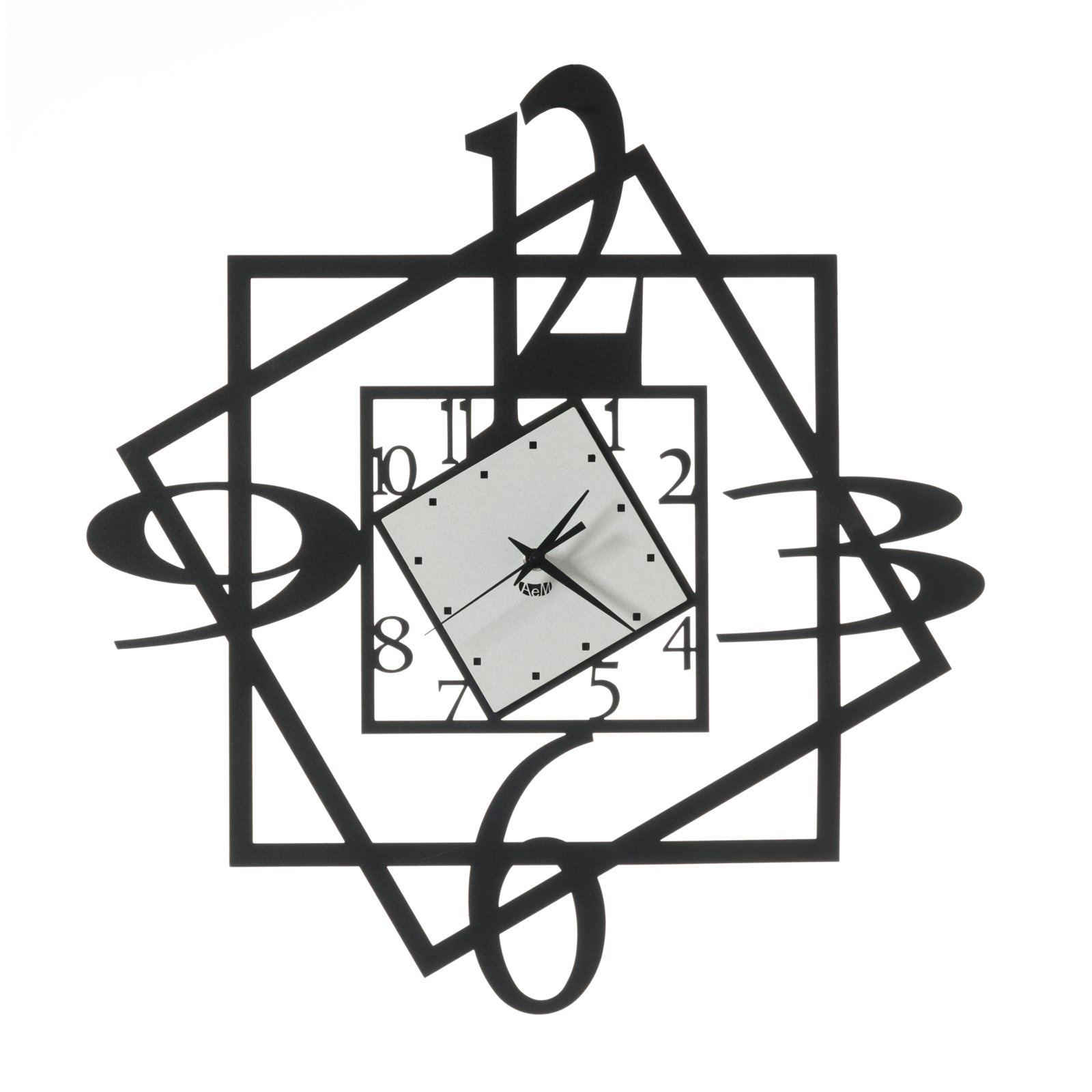 Arti & Mestieri Design - Wall clock Modern Italian design geometric wall forum