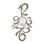 Arti & Mestieri Design - Wall clock Modern Italian wall design with a large number of Calypso