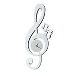 Arti & Mestieri Design - Wall clock Modern Italian Strange Wall Design: musical key