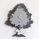 Arti & Mestieri Design - Wall clock Modern Italian Design "Tree" - Slinger