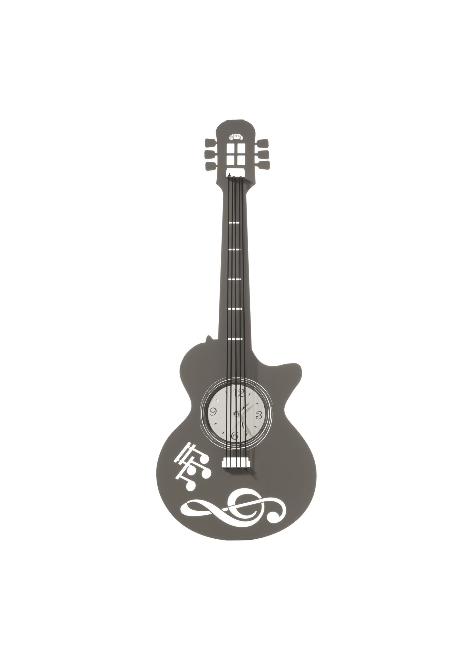 Arti & Mestieri BeoXL - Wandklok Moderne Italiaanse ontwerp gereedschap gevormde gitaar