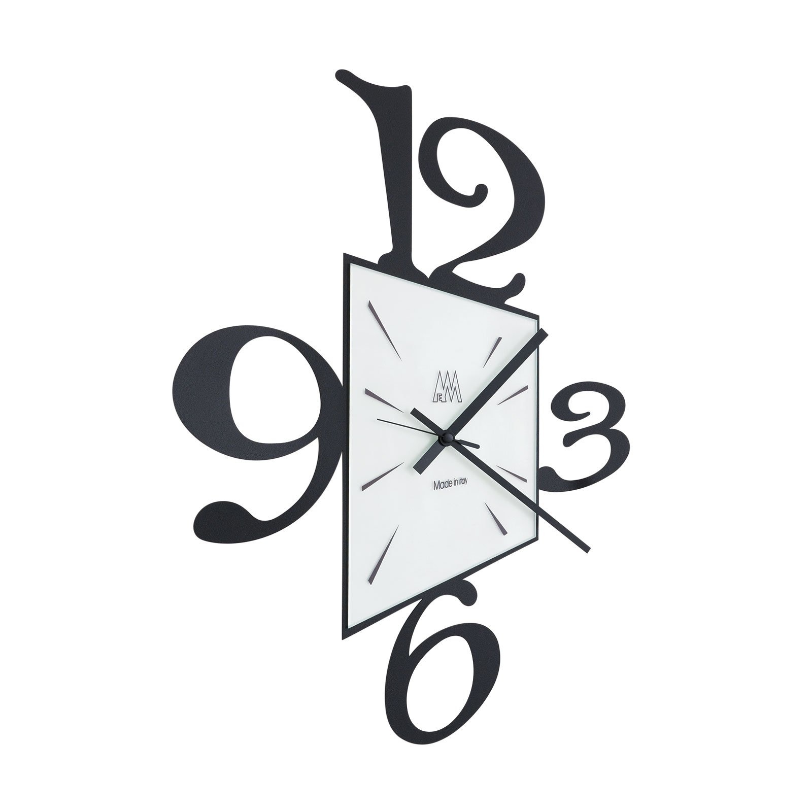 Arti & Mestieri Design - Wall clock Modern Italian design "Perspective"