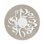 Arti & Mestieri Design - Wall clock Modern Italian design with large three -dimensional effect focus