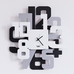 Arti & Mestieri Design - Wall clock Modern Italian design "Sitter"