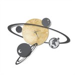 Arti & Mestieri Design - Wandklok Modern Italiaans design "Solar System"
