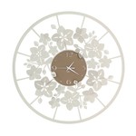 Arti & Mestieri Design - Wall clock Modern Italian Lotus Floral Wall Design