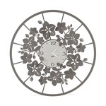 Arti & Mestieri Design - Wall clock Modern Italian Lotus Floral Wall Design