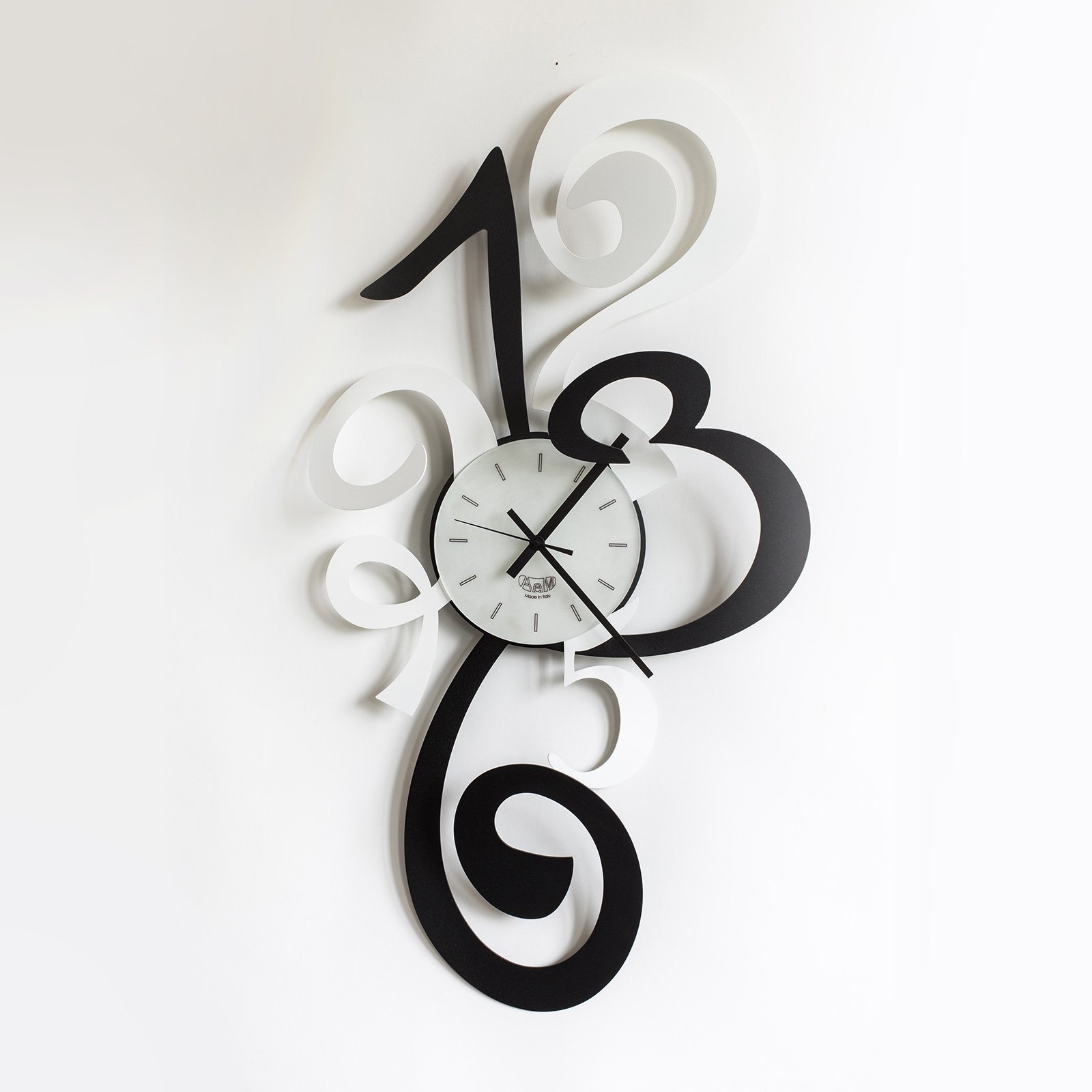 Arti & Mestieri Design - Wall clock Modern Italian design "Chip"