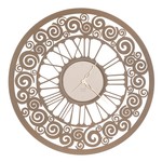 Arti & Mestieri Design - Wall clock Modern Italian wall design with Rococo -Pirals