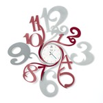 Arti & Mestieri Design - Wall clock Modern Italian design "Step"