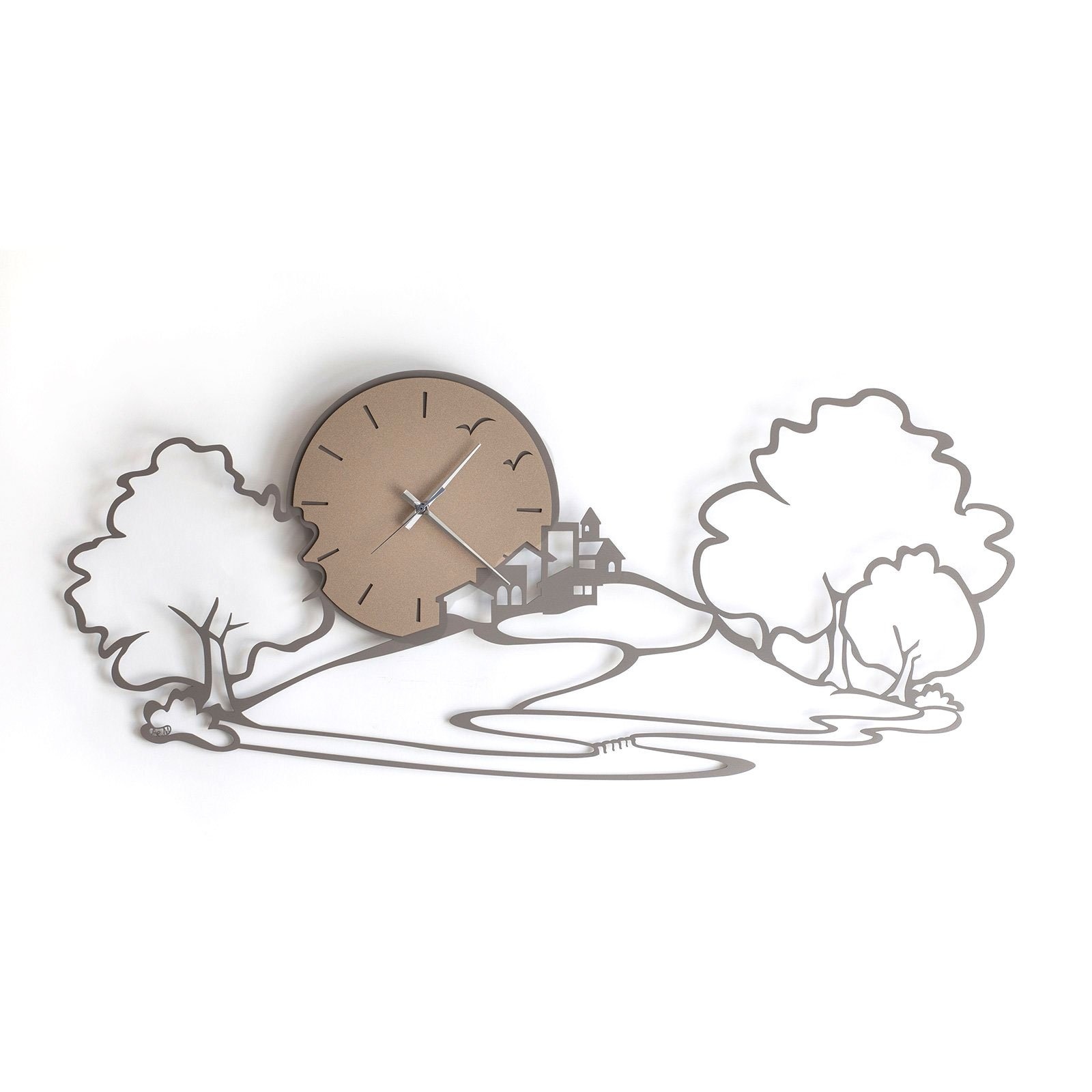 Arti & Mestieri Design - Wall clock Modern Italian design "Landscape"