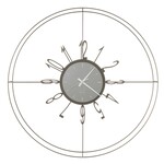 Arti & Mestieri Design - Wanduhr modernes italienisches Wandentwurf mit dnnen Linien Voyager