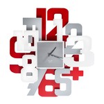 Arti & Mestieri Design - Wall clock Modern Italian design "Big Sockter"