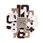 Arti & Mestieri Design - Wall clock Modern Italian design "Big Sockter"