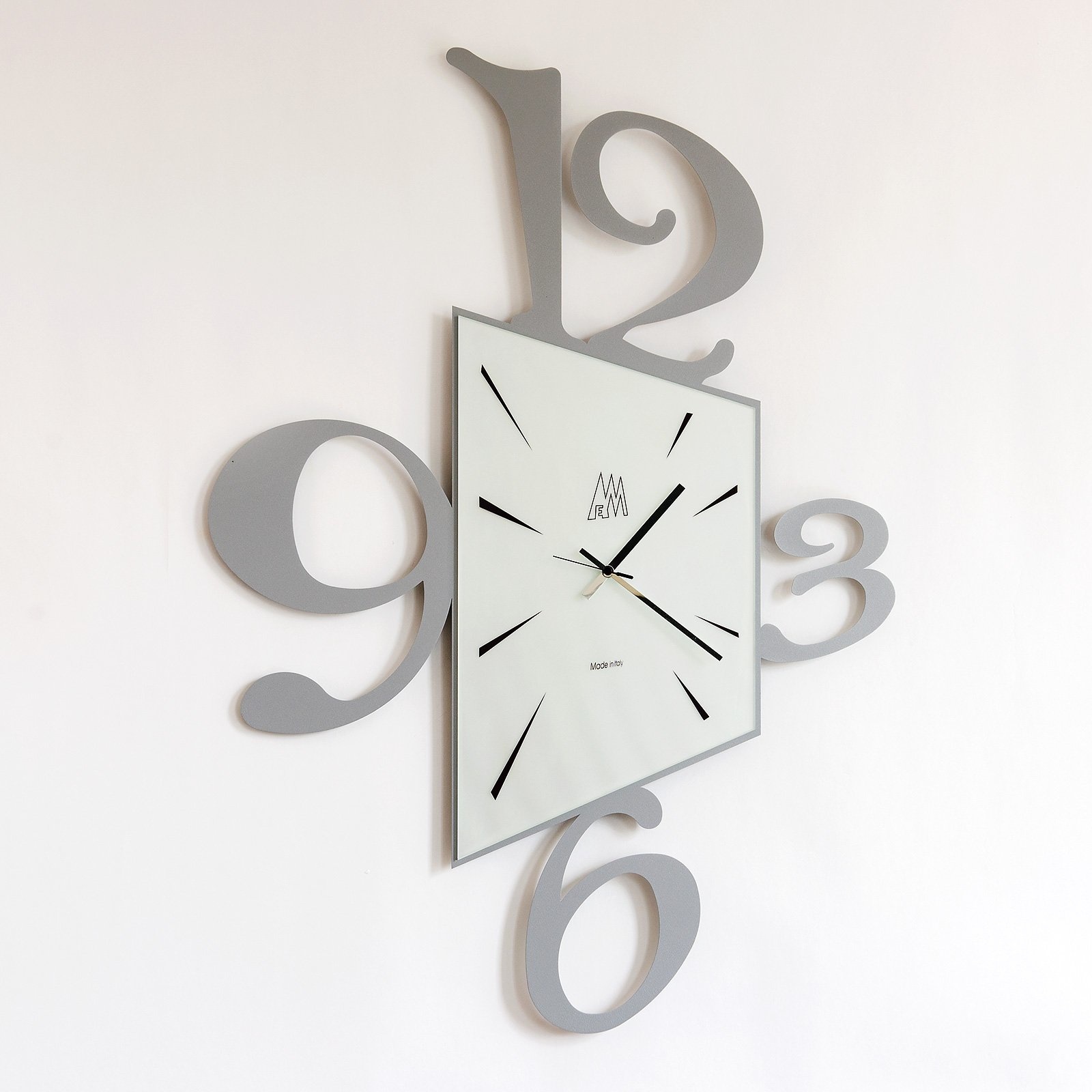 Arti & Mestieri Design - Wall clock Modern Italian design ERD Perspective "