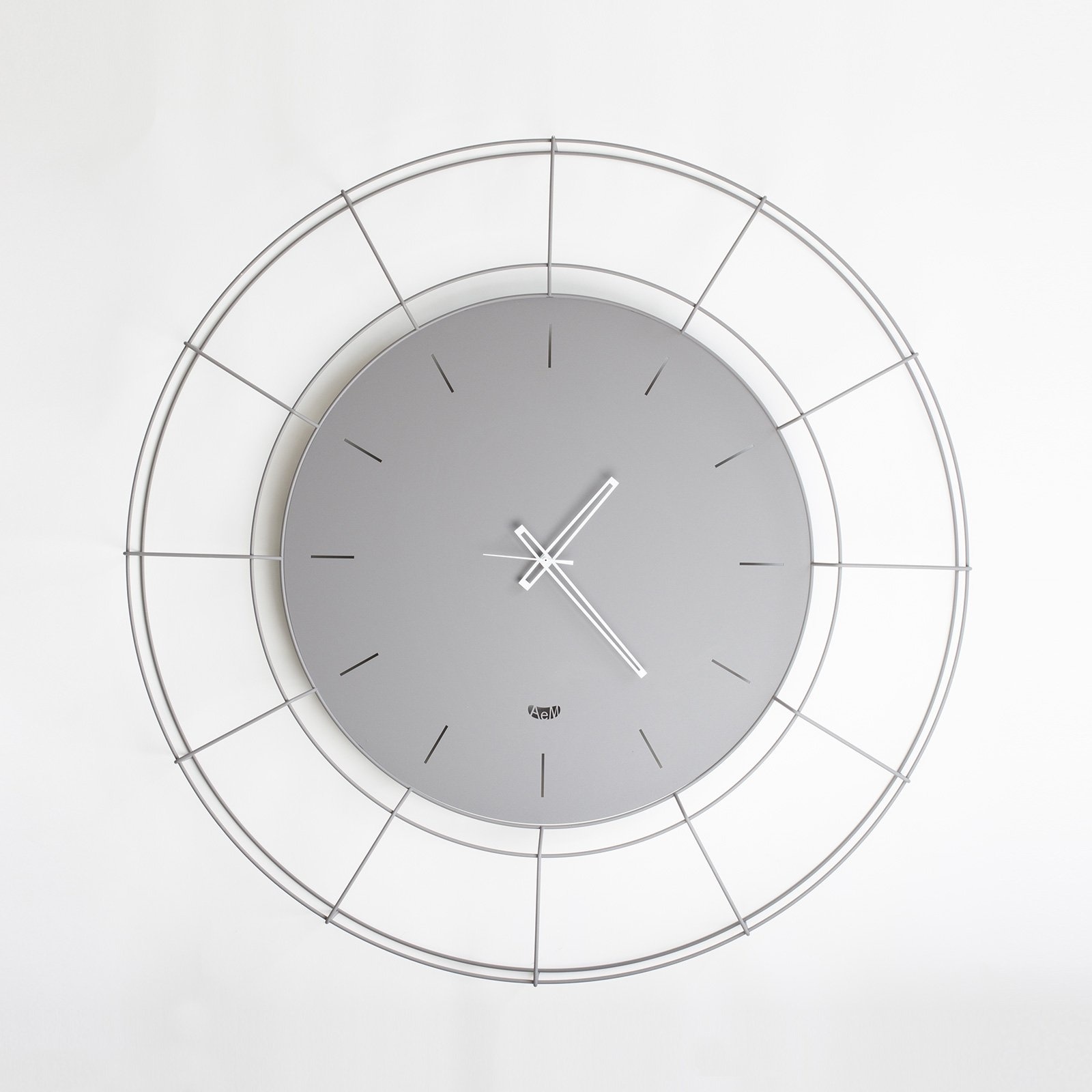 Arti & Mestieri Design - Wall clock Modern Italian design "Nude" Grande