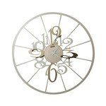 Arti & Mestieri Design - Wall clock Modern Italian Wall Design With Large Kalesy Round Numbers