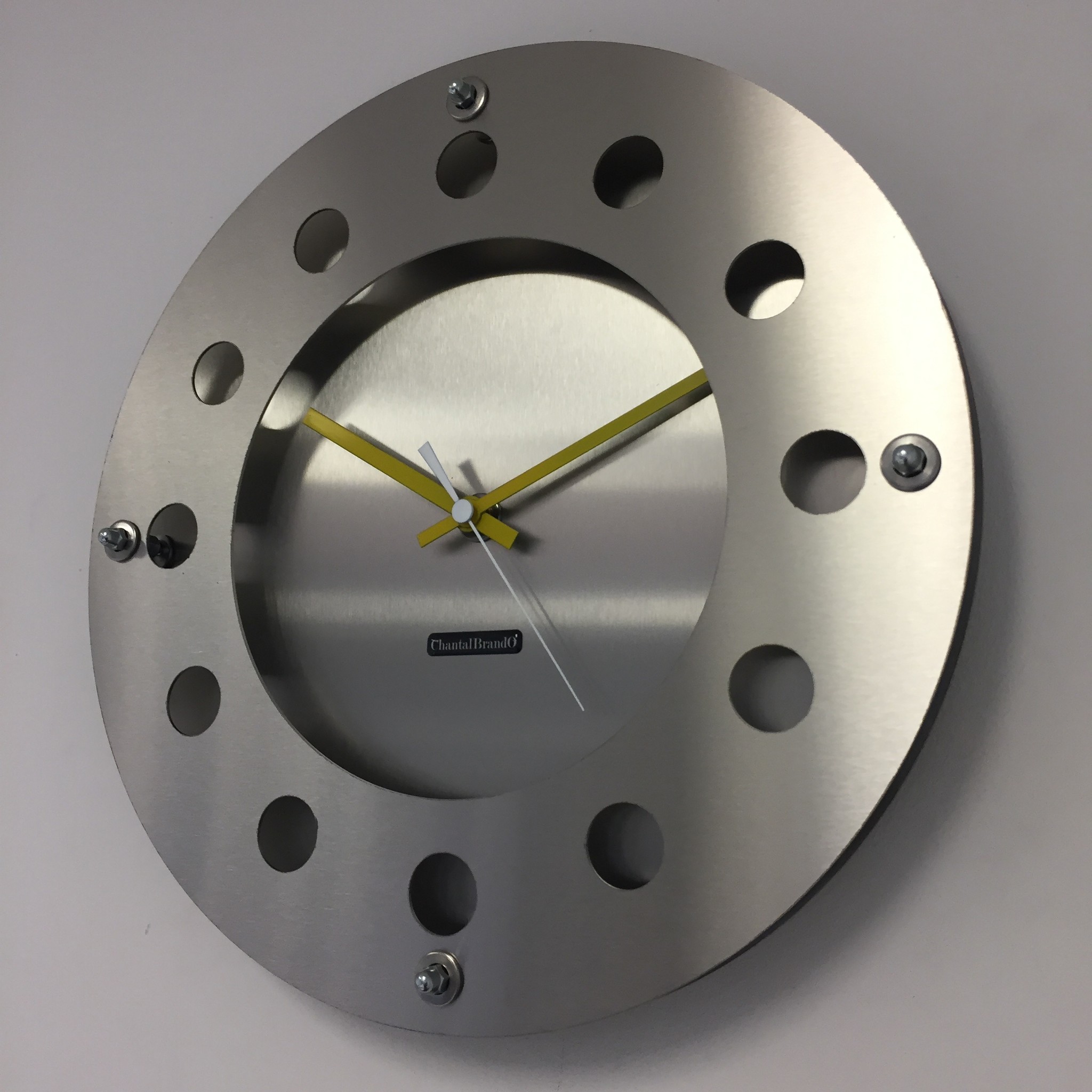 ChantalBrandO Design - Wall clock Mecanica CB 202107 Modern Dutch Design Handmade 40 cm