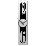 Callea Design - Wall clock Gray Modern Design White