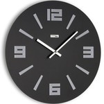 Incantesimo Incantesimo collection Italian design wall clock Mimesis Black Gray 40cm