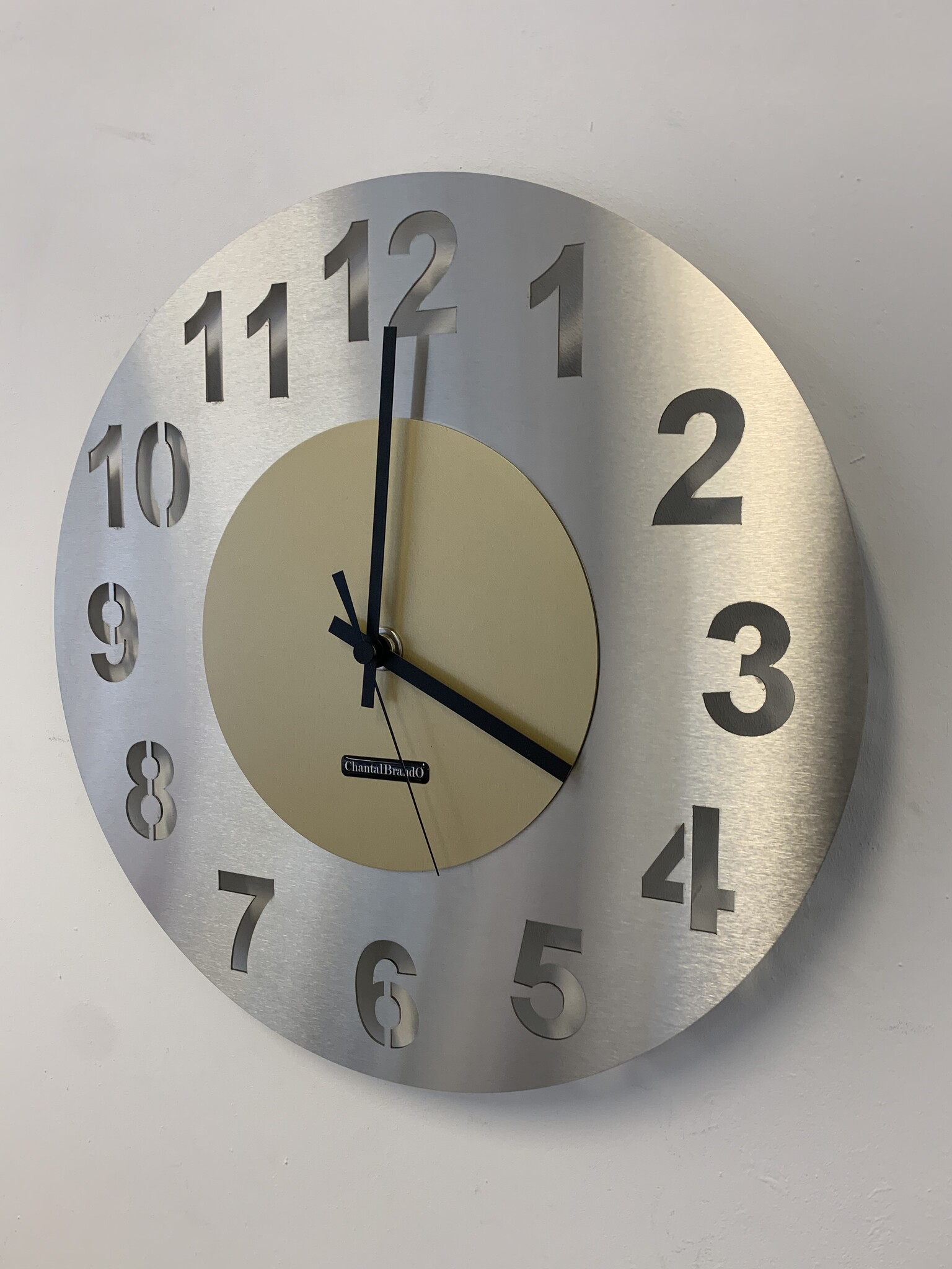 Klokkendiscounter Design - Wall clock Junte Gold Design