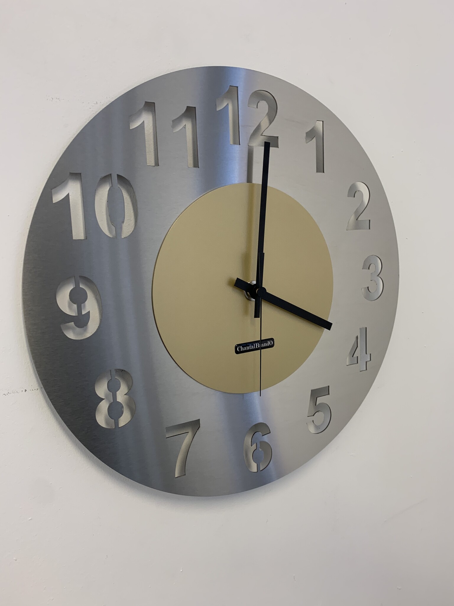 Klokkendiscounter Design - Wall clock Junte Gold Design