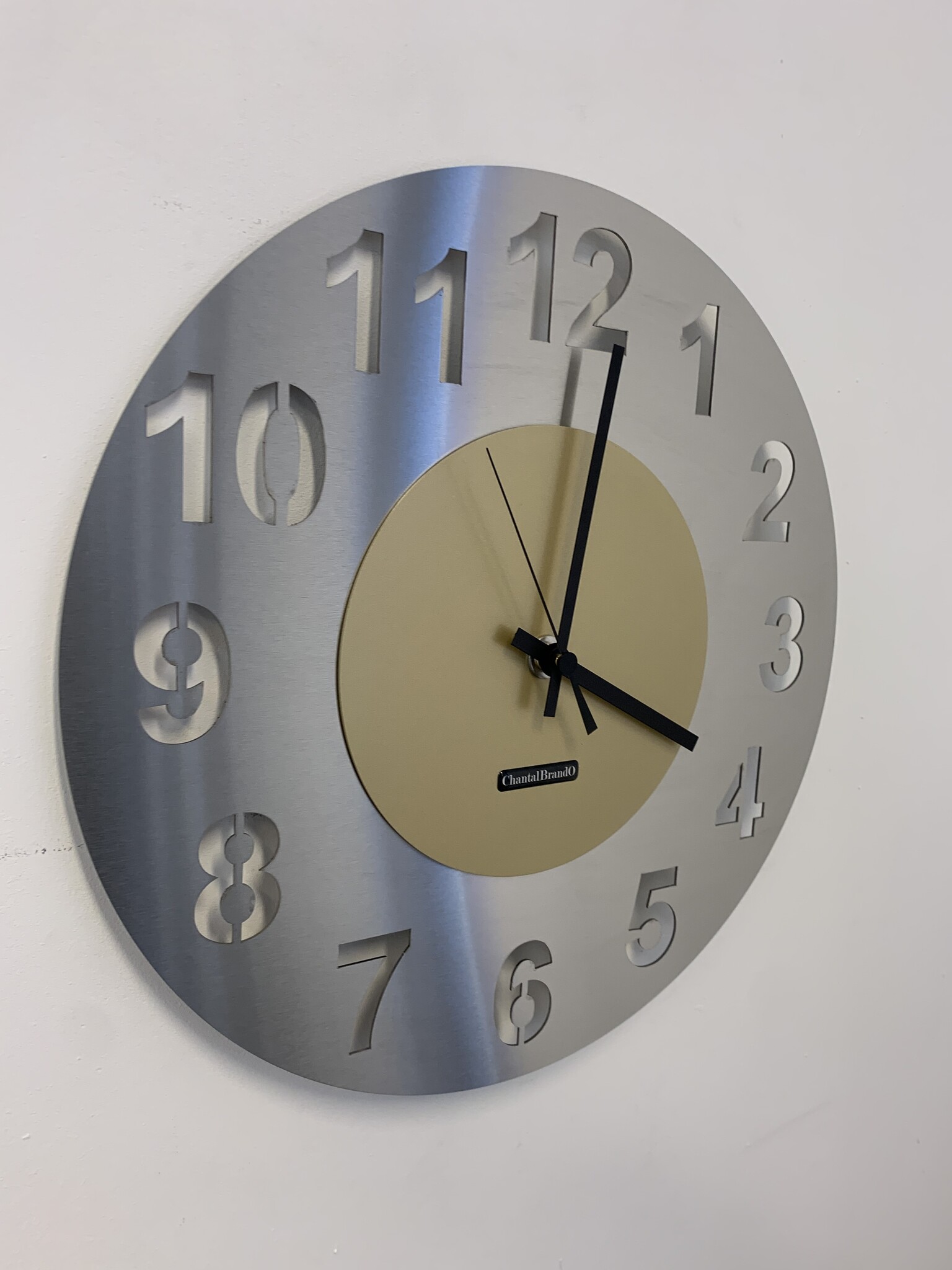 Klokkendiscounter Design - Wall clock Junte Gold Design