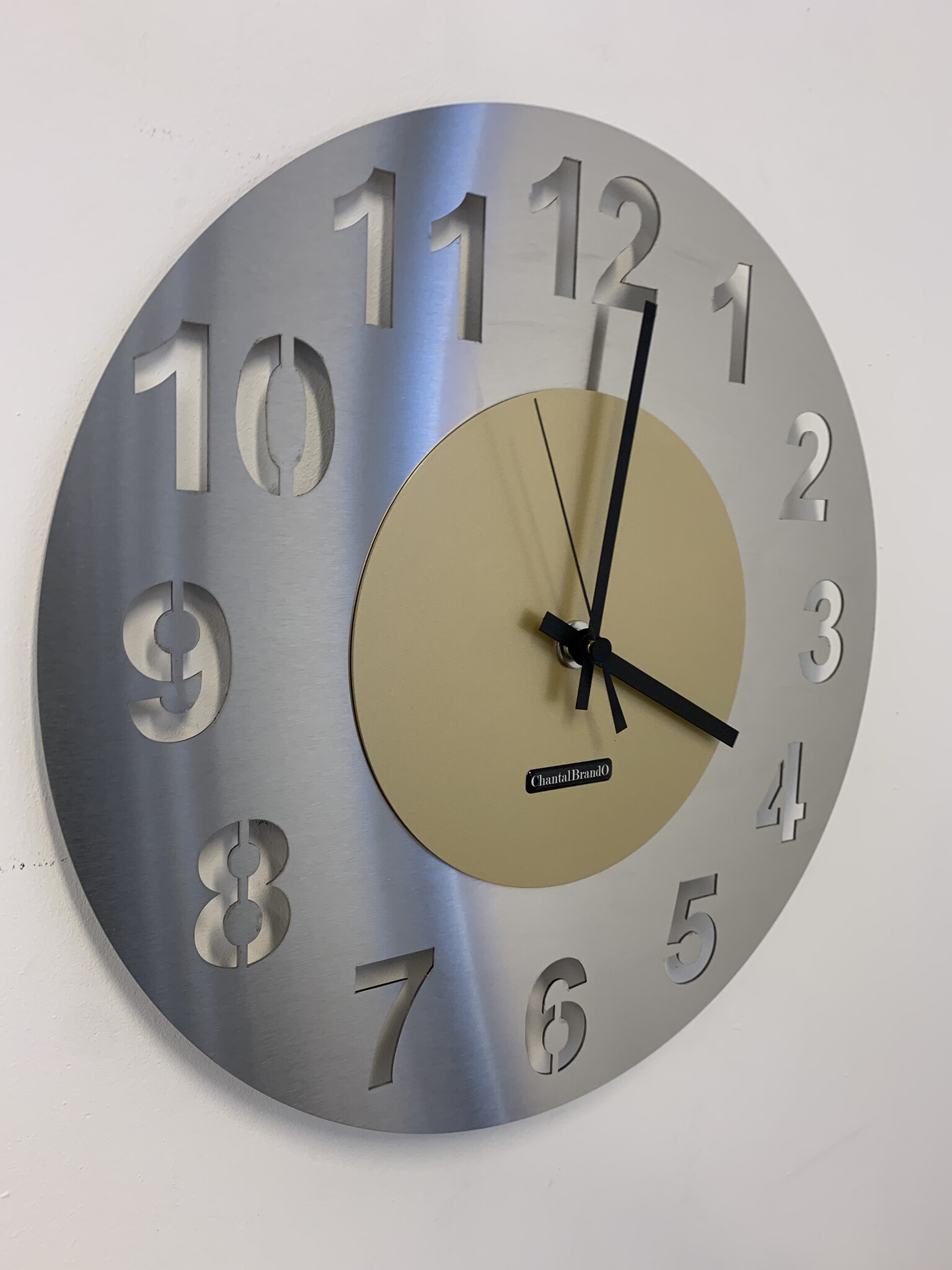 Klokkendiscounter Design - Wall clock Junte Gold Design