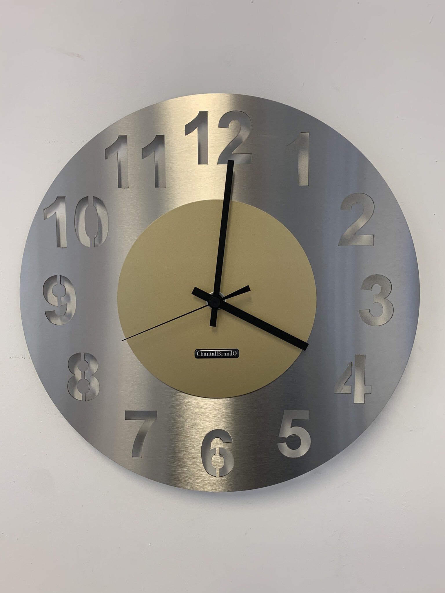 Klokkendiscounter Design - Wall clock Junte Gold Design