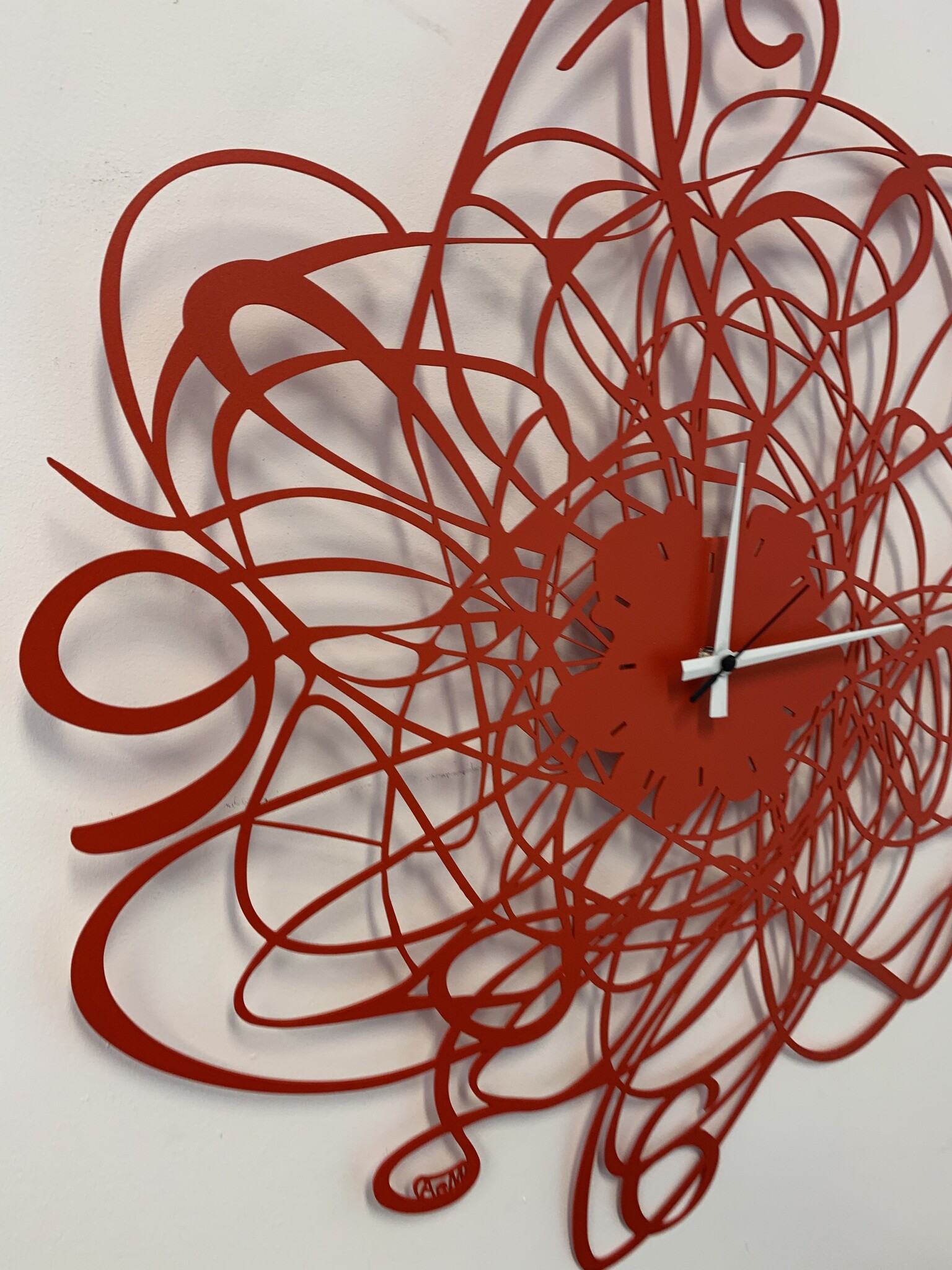 Arti & Mestieri Design - Wall clock Modern Italian design "Doodle"