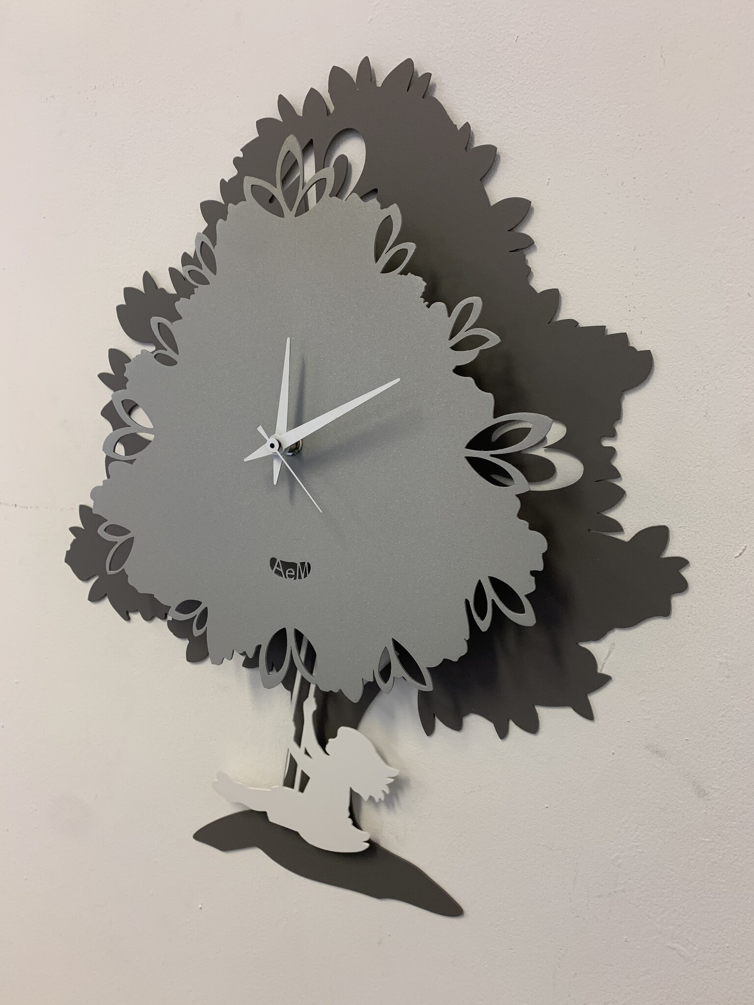 Arti & Mestieri Design - Wall clock Modern Italian Design "Tree" - Slinger