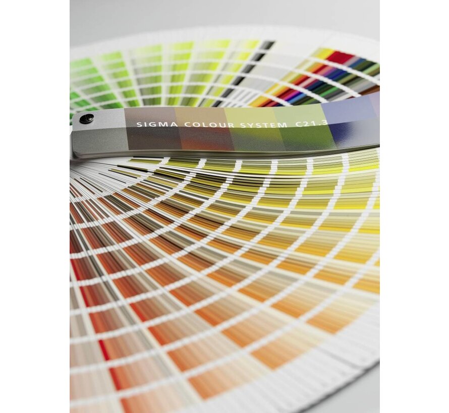 Sigma Colour System C21.3 NCS Waaier