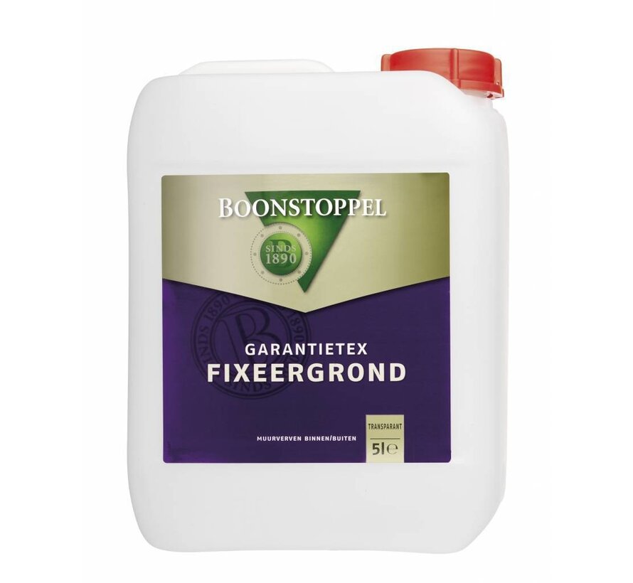 Boonstoppel Garantietex Fixeergrond