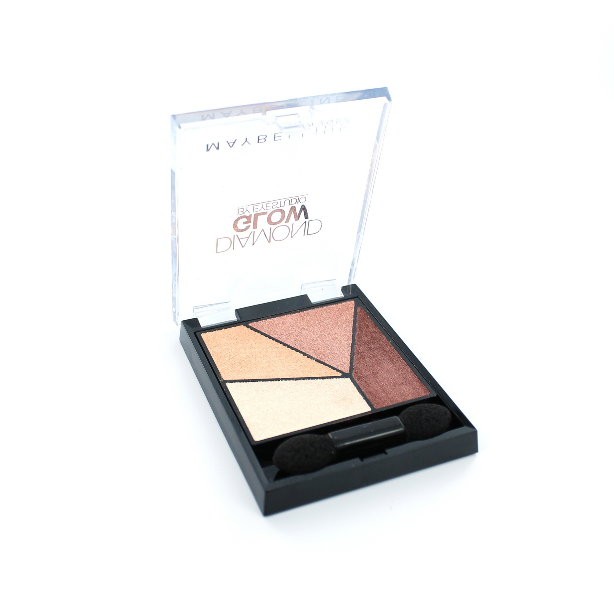 Maybelline Eyestudio Quads Diamond Glow Le fard à paupières - 2 Coral Drama