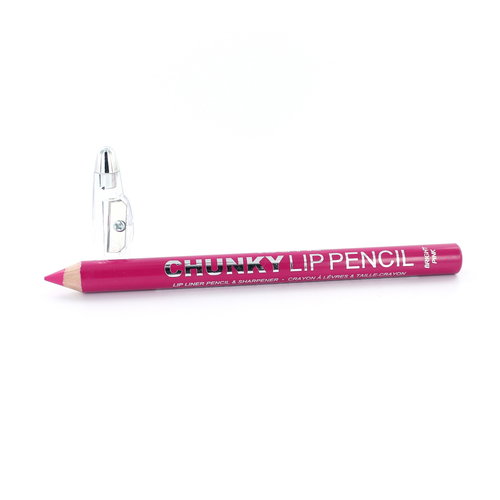 Technic Chunky Crayon à lèvres - Bright Pink (Avec taille-crayon)