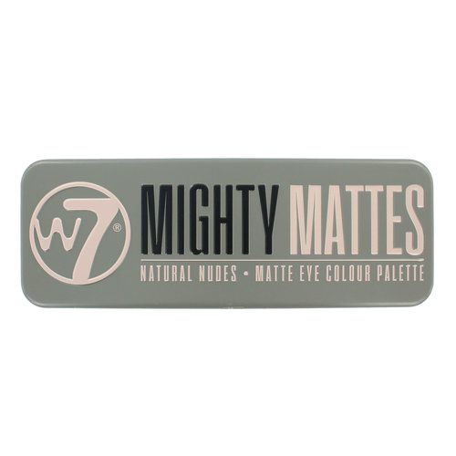 W7 Mighty Mattes Natural Nudes Palette Yeux