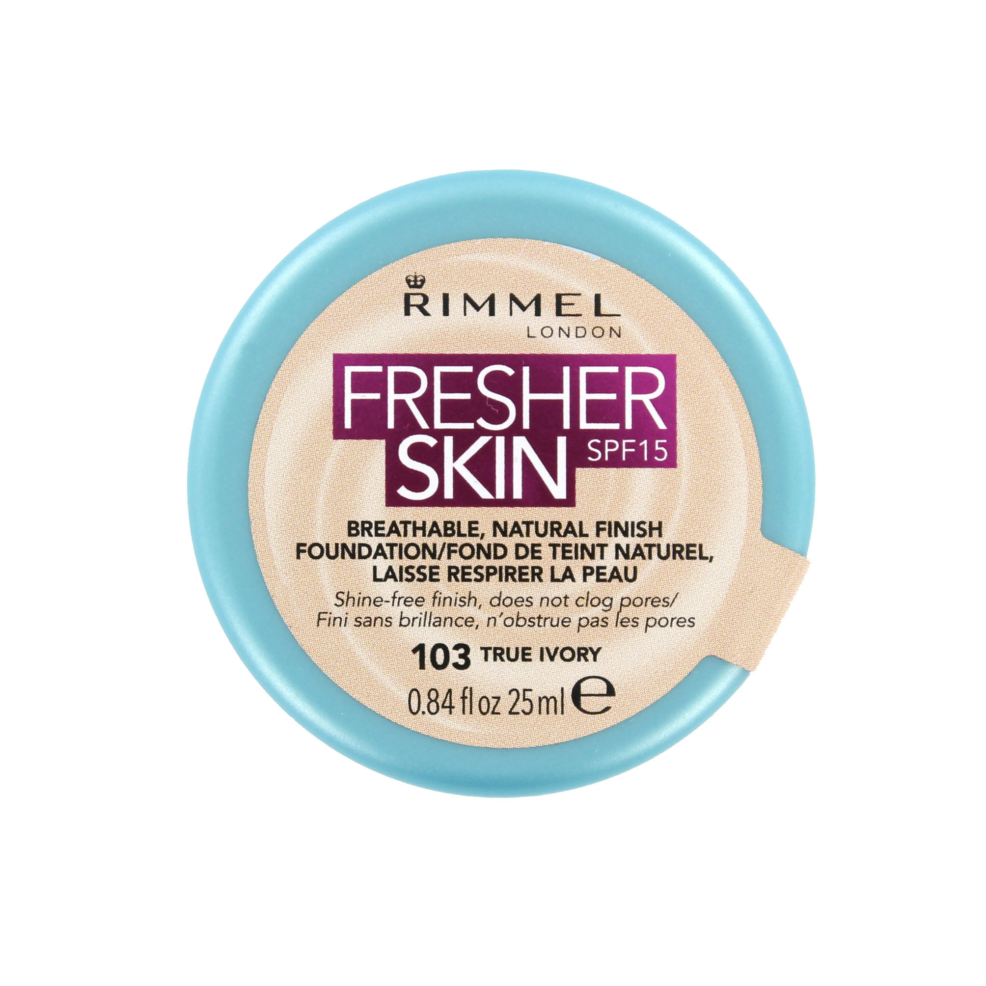 Rimmel Fresher Skin Fond de teint - 103 True Ivory