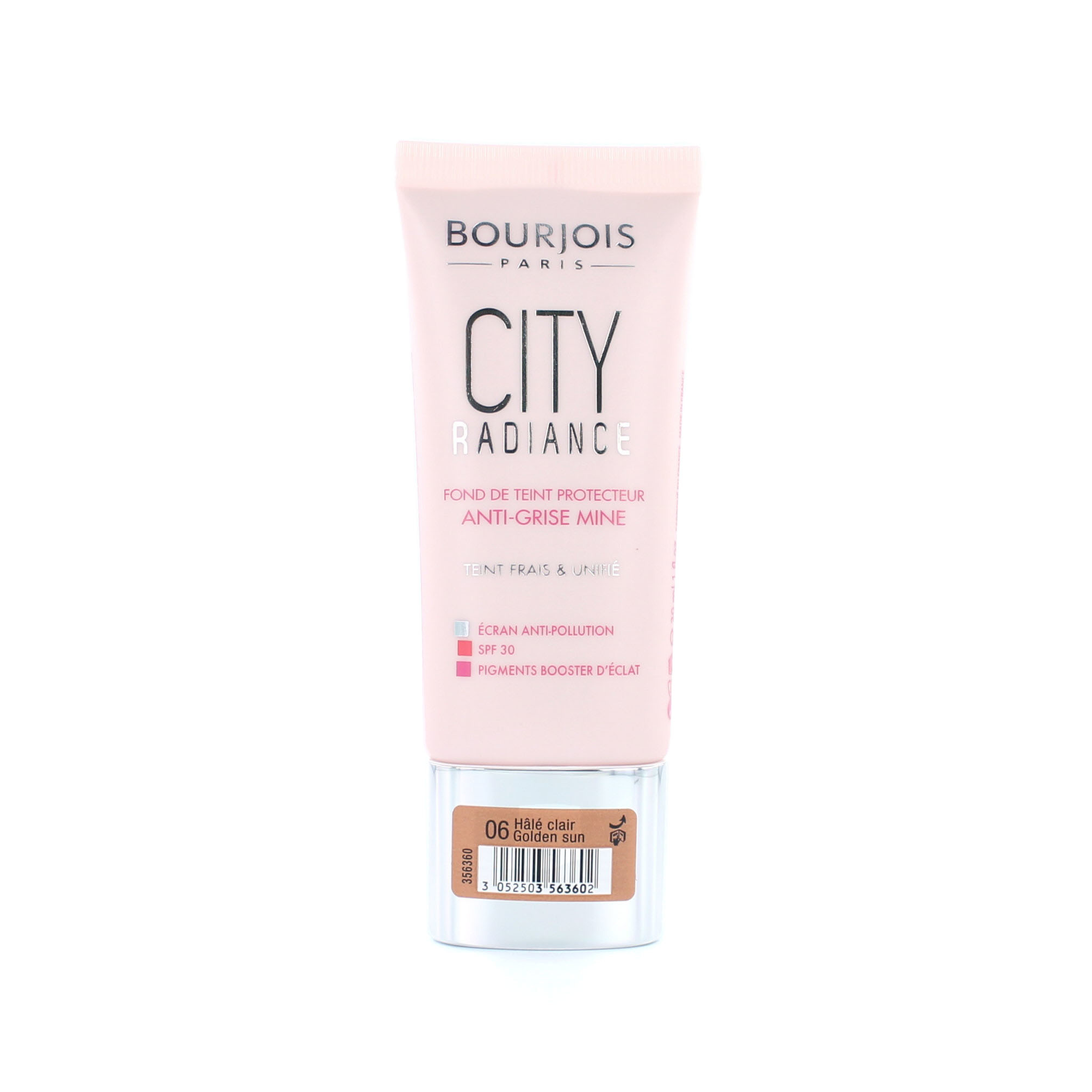 Bourjois City Radiance Skin Protecting Fond de teint - 06 Golden Sun