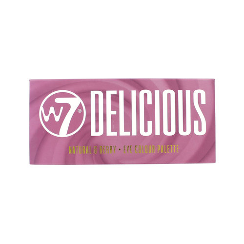 W7 Delicious Natural & Berry Palette Yeux