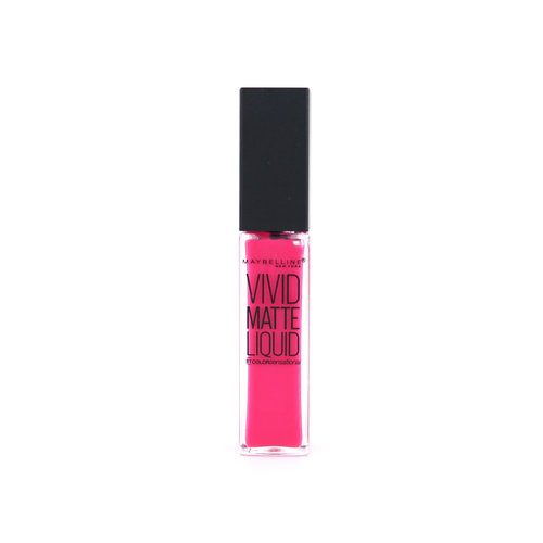 Maybelline Color Sensational Vivid Matte Liquid Brillant à lèvres - 15 Electric Pink