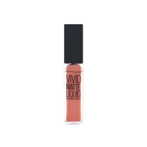 Maybelline Color Sensational Vivid Matte Liquid Brillant à lèvres - 50 Nude Thrill