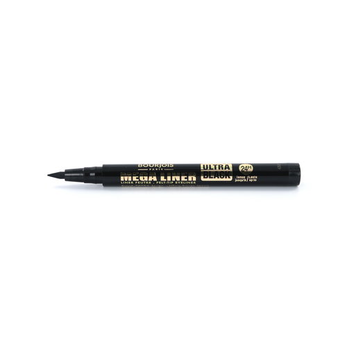 Bourjois Mega Liner Felt-Tip Eyeliner - 02 Ultra Black