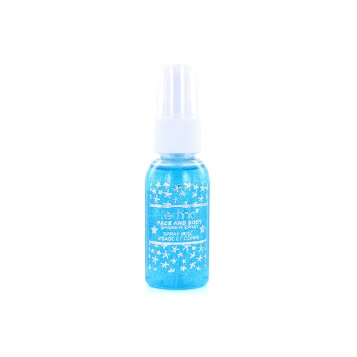Technic Face and Body Shimmer Spray - Blue